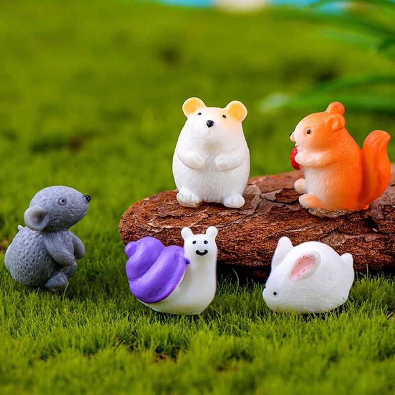 First Bonsai Garden - Pequeños animales en miniatura, accesorios de