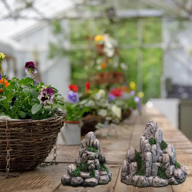 Bonsai Rock Garden - Mini Montaña Artificial, Colina Falsa, Adorno