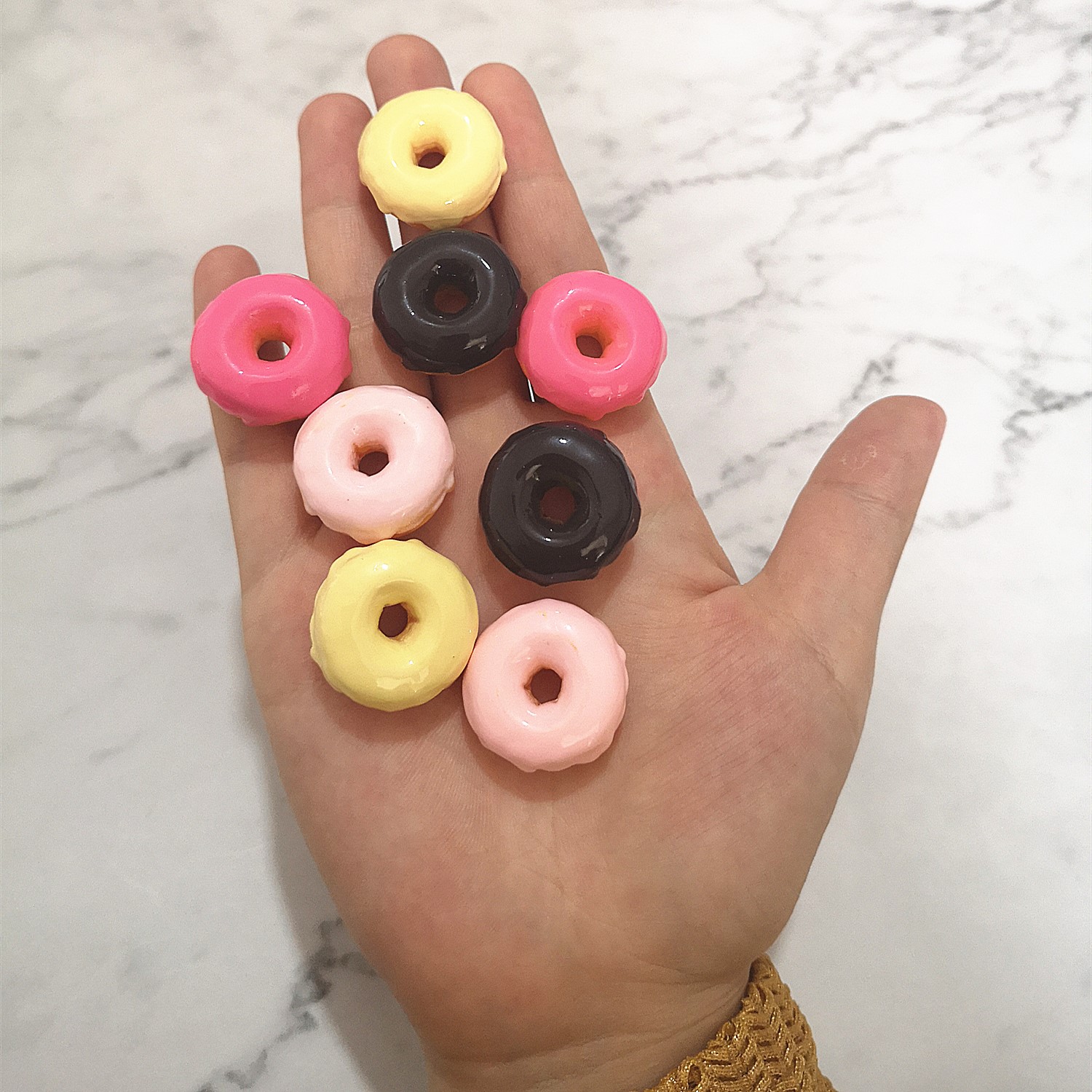 Bonsai Garden House - Donuts de 6 piezas, postre, Donut,
