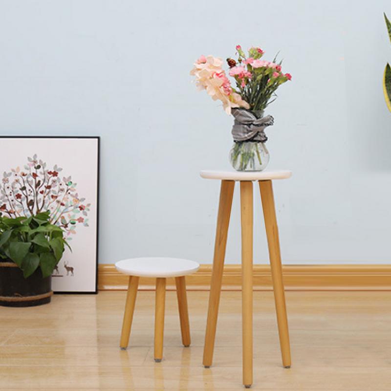 Bonsai Garden Display Stands - Soporte de madera para maceta de