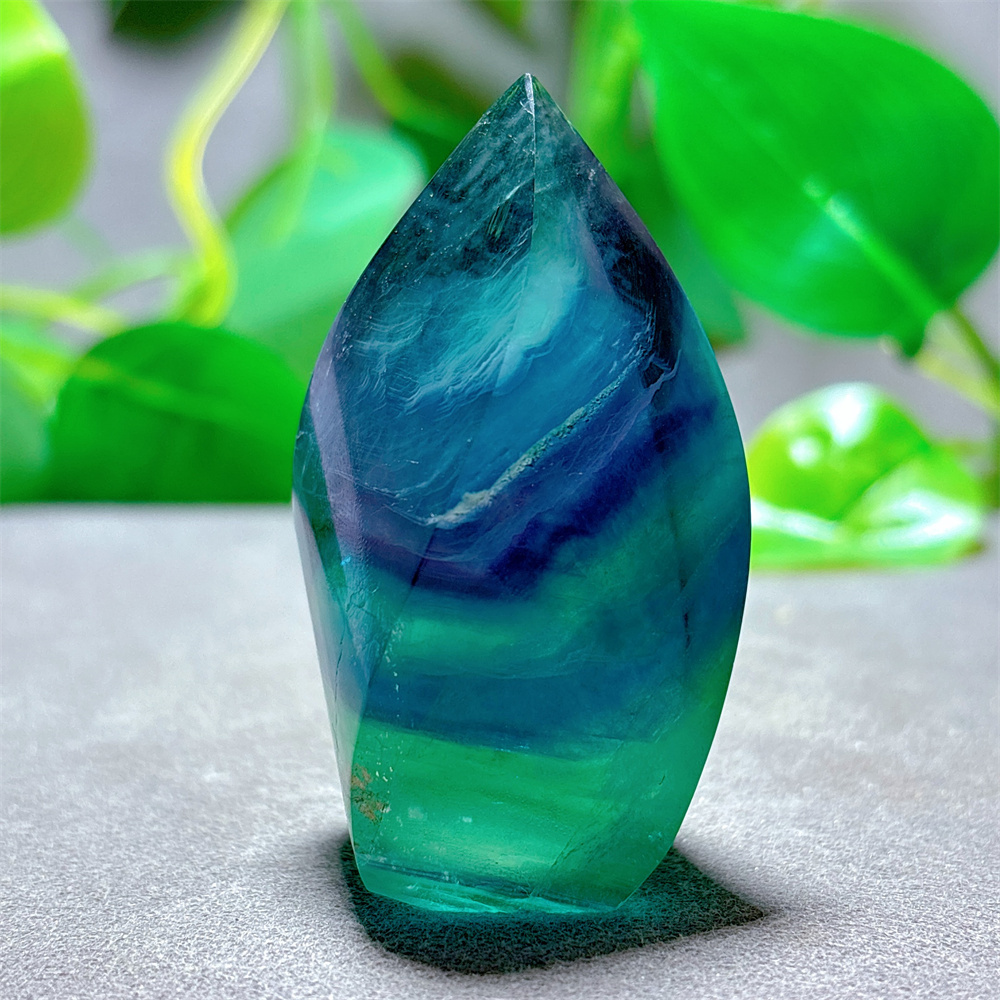 Cristal de Fluorita Arcoíris,  - Bonsai Rock Garden reseña y precio
