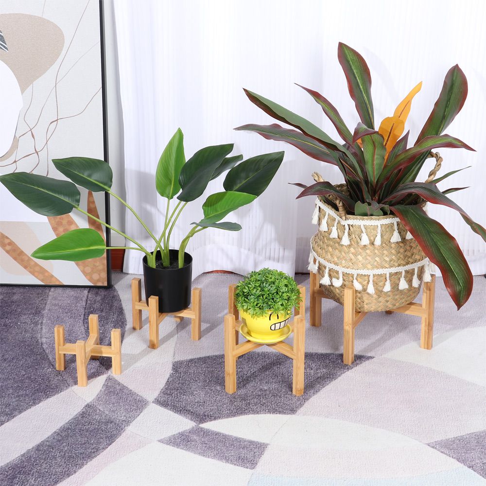 Soporte de bambú para decoraci - Bonsai Garden Display Stands reseña y precio