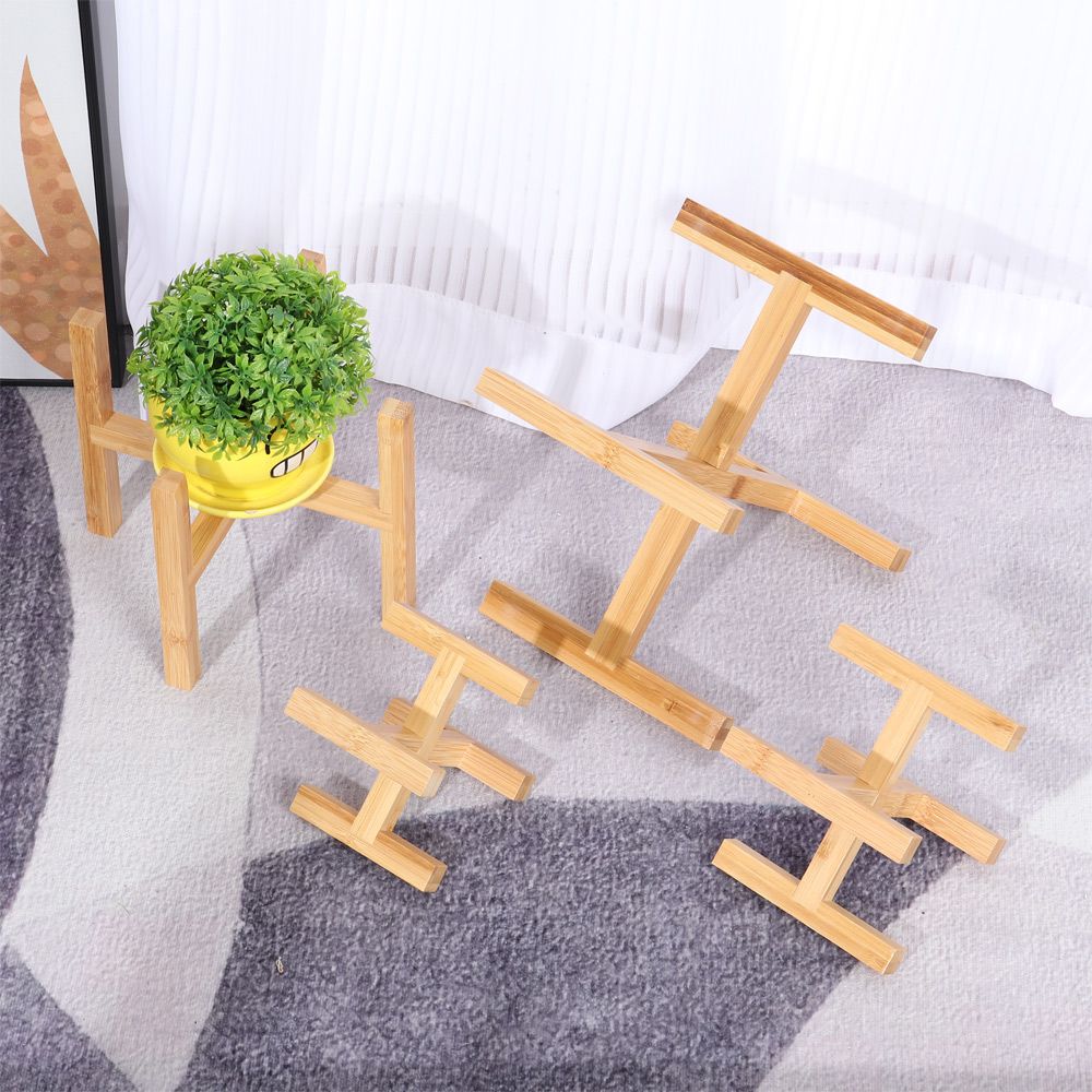 Soporte de bambú para decoraci - Bonsai Garden Display Stands reseña y precio