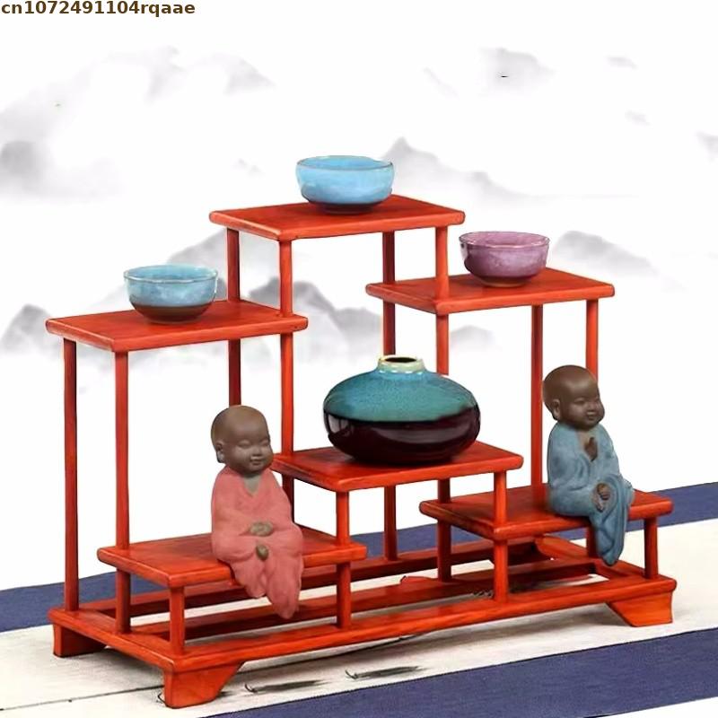 Soporte para maceta de madera  - Bonsai Garden Display Stands reseña y precio