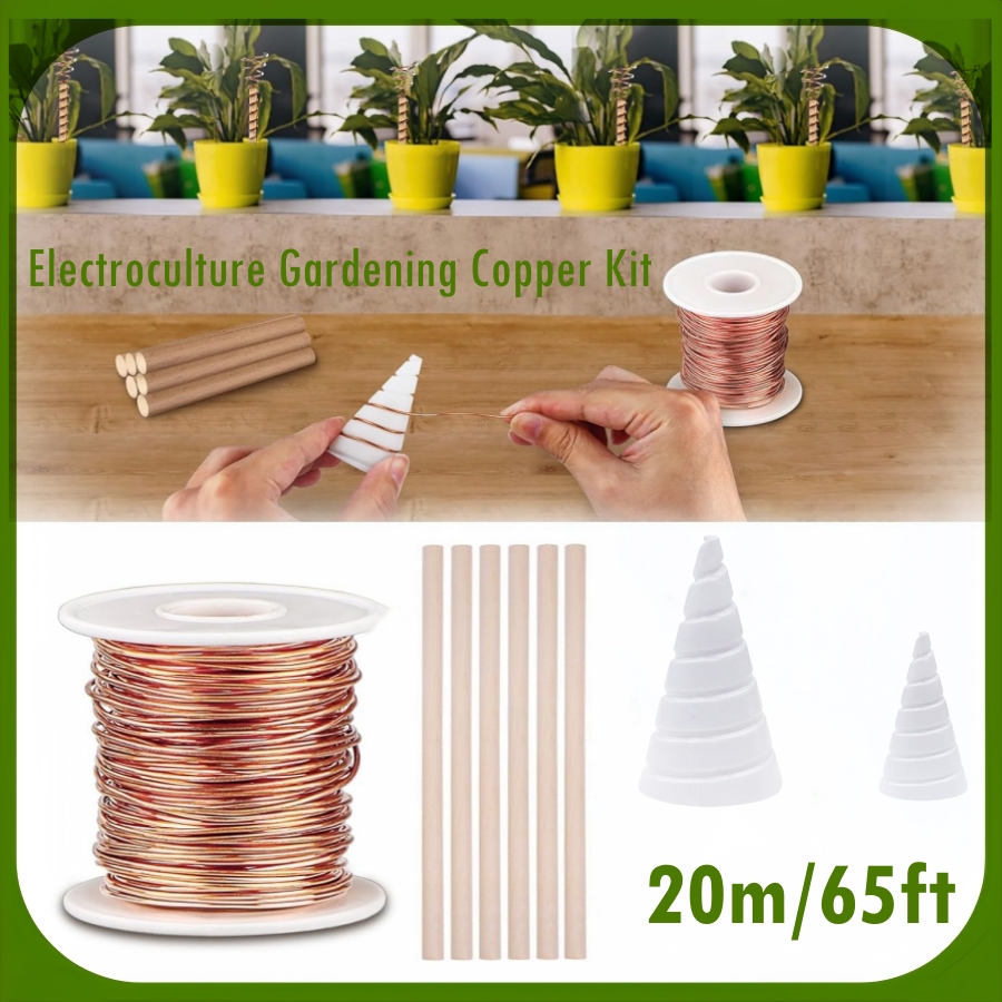 Kit de cobre para jardinería d - Copper Wire Roll reseña y precio