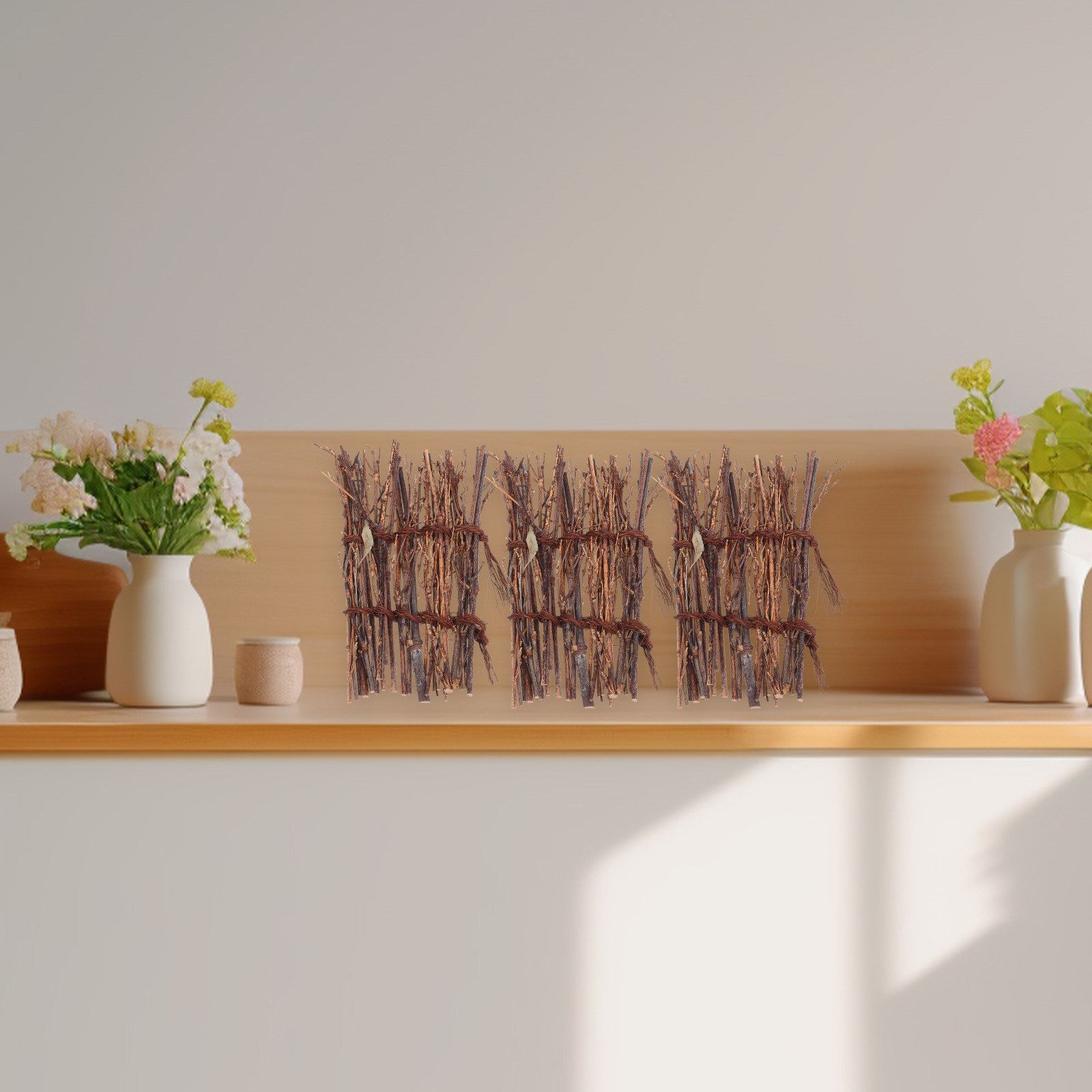 3 piezas de exquisita cerca mi - Bonsai Garden Wall reseña y precio
