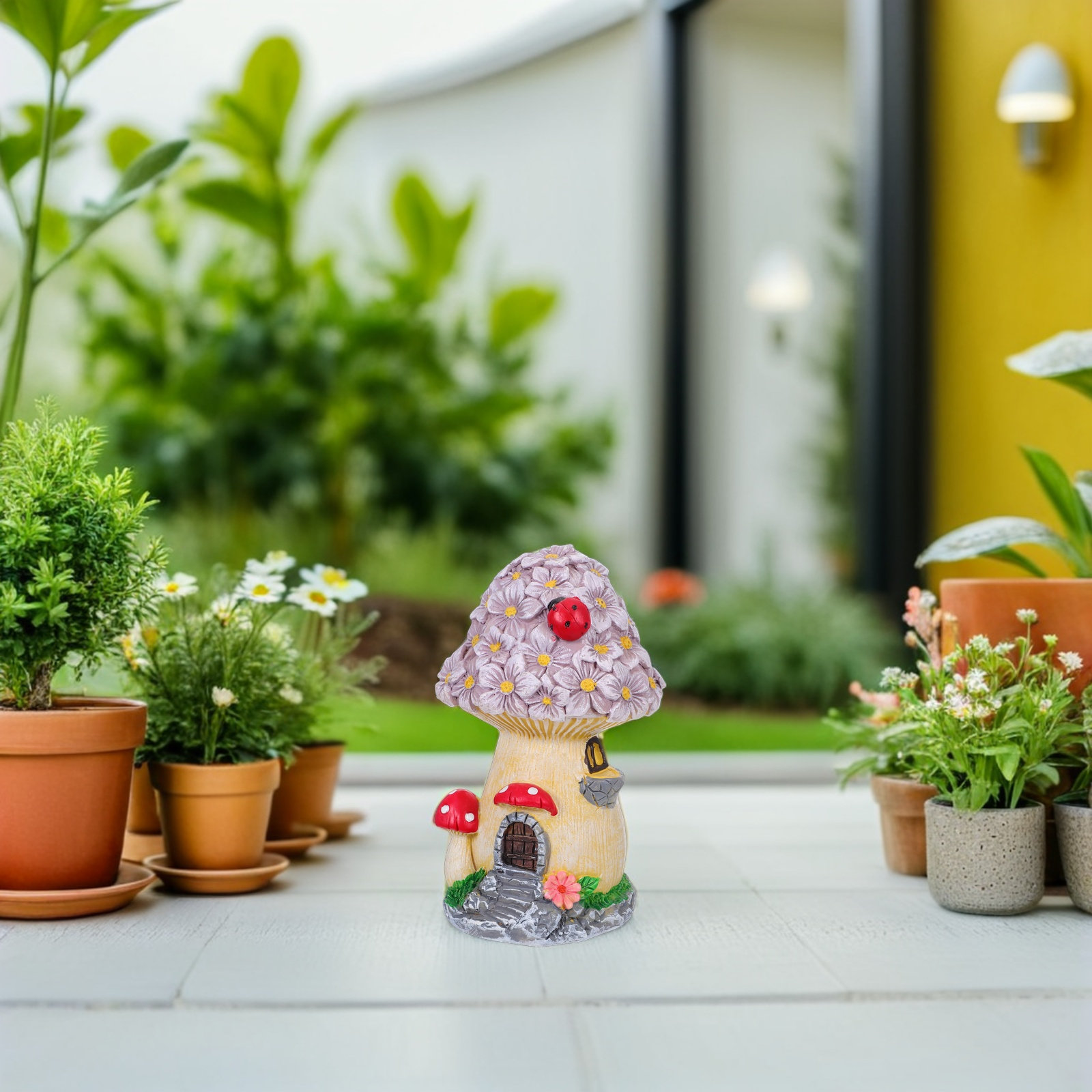 Casa de Hongo de Resina Resist - Bonsai Garden House reseña y precio