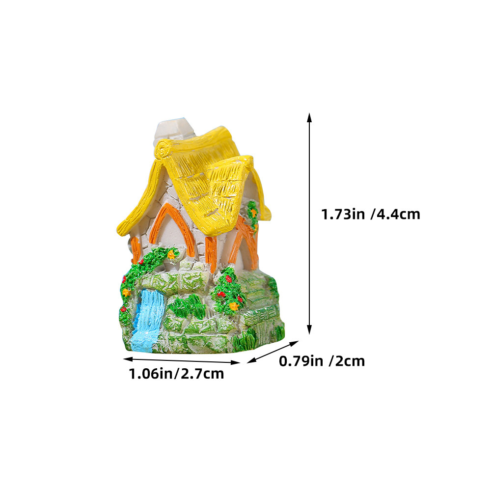 6 Piezas de Mini Casas de Resi - Bonsai Garden House reseña y precio