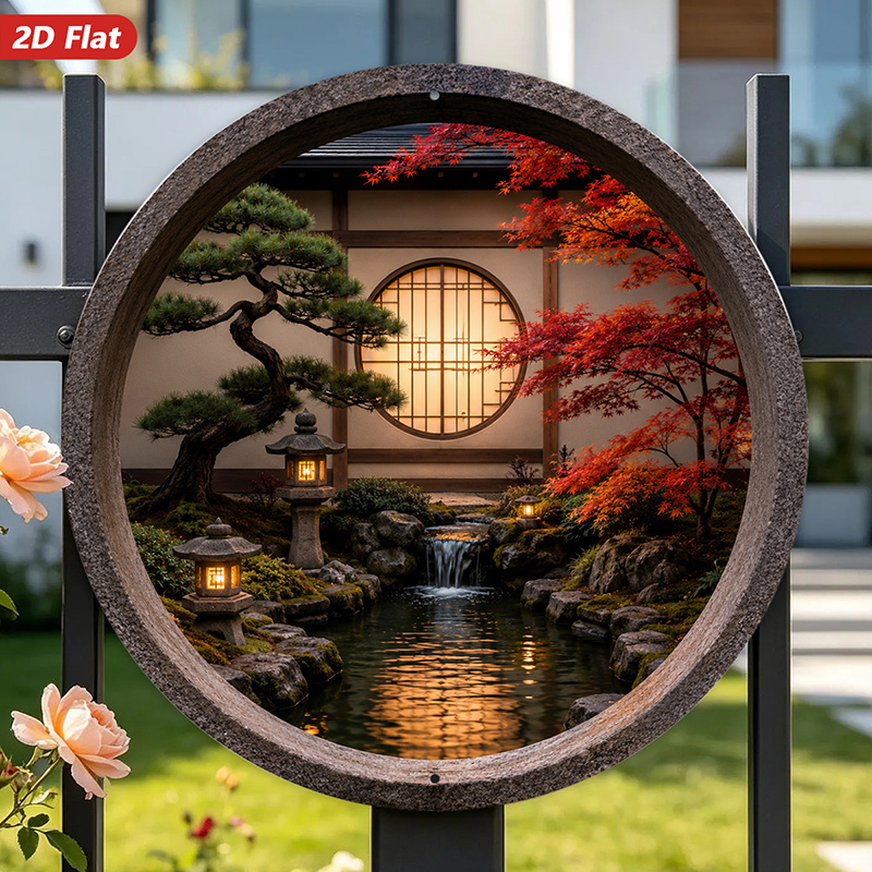 Decoración de Pared Metálica R - Bonsai Garden Wall reseña y precio