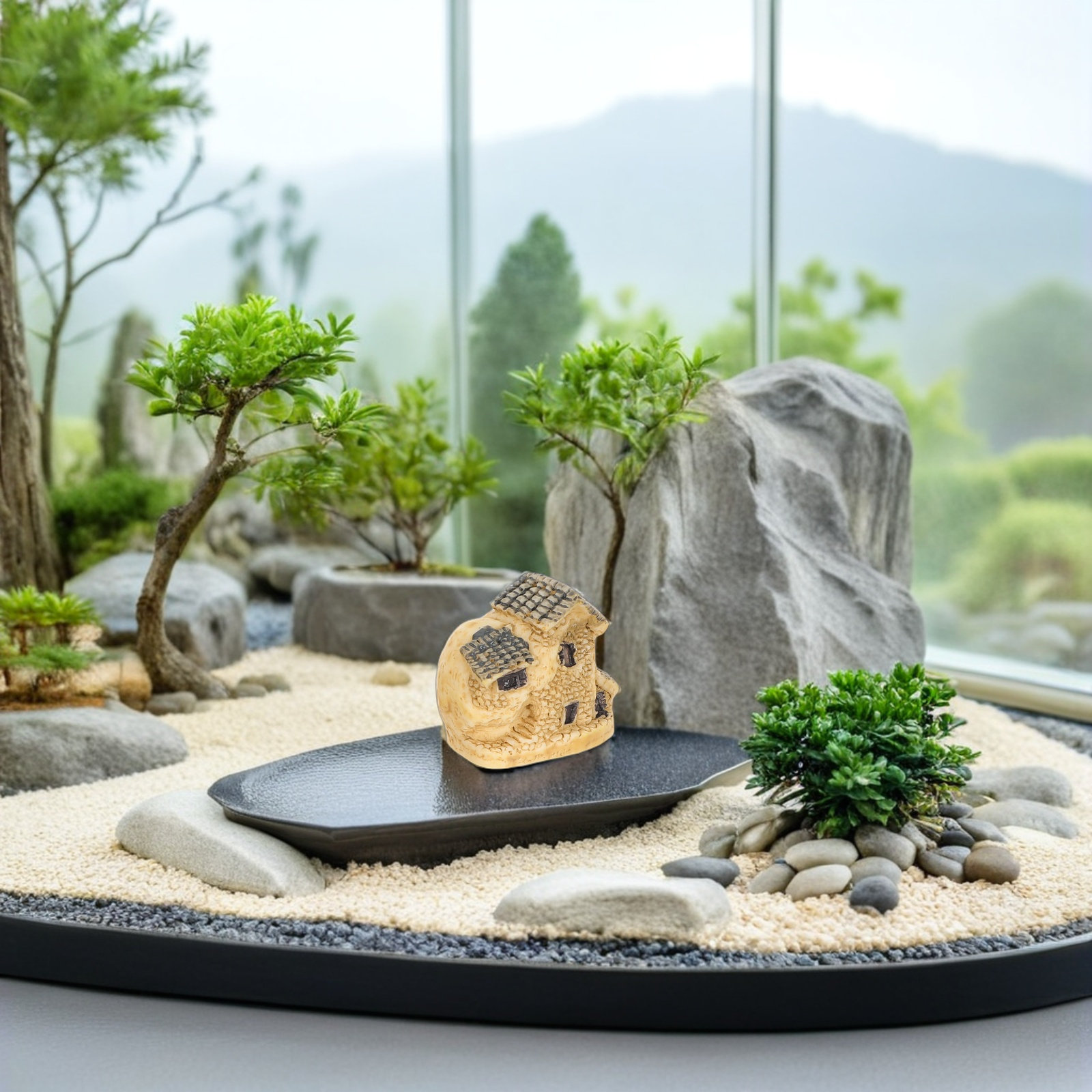 4 Casitas de Jardín de Hadas e - Bonsai Garden House reseña y precio