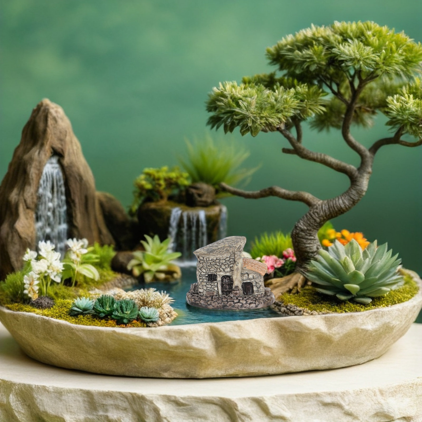 4 Casitas de Jardín de Hadas e - Bonsai Garden House reseña y precio