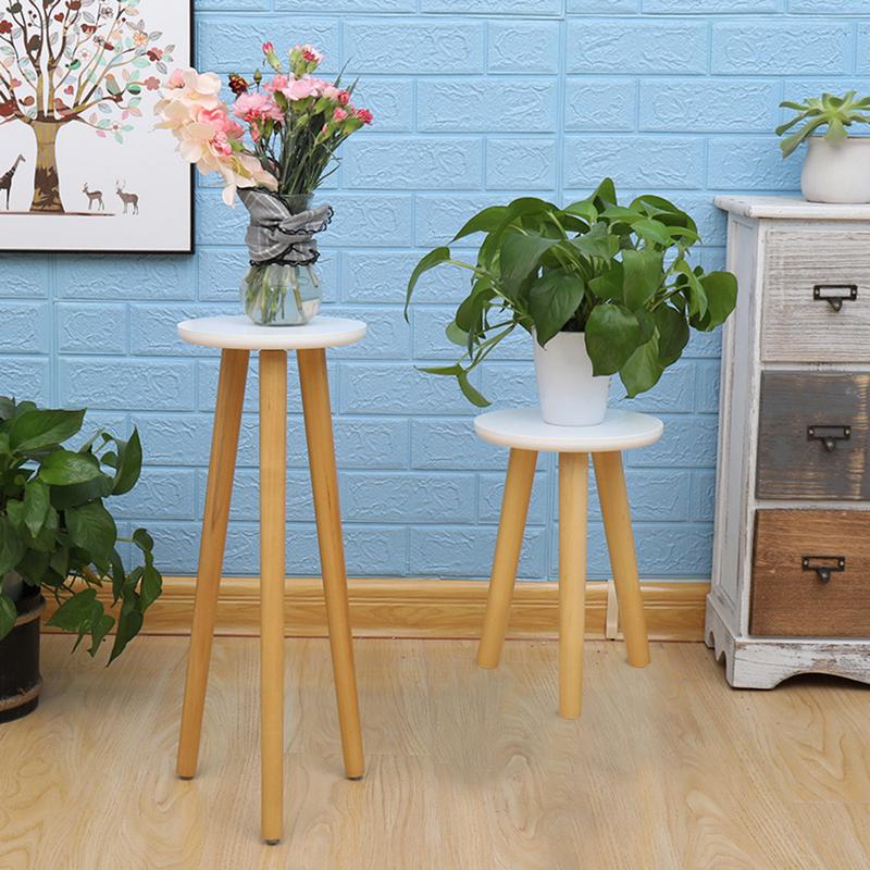 Soporte de madera para maceta  - Bonsai Garden Display Stands reseña y precio