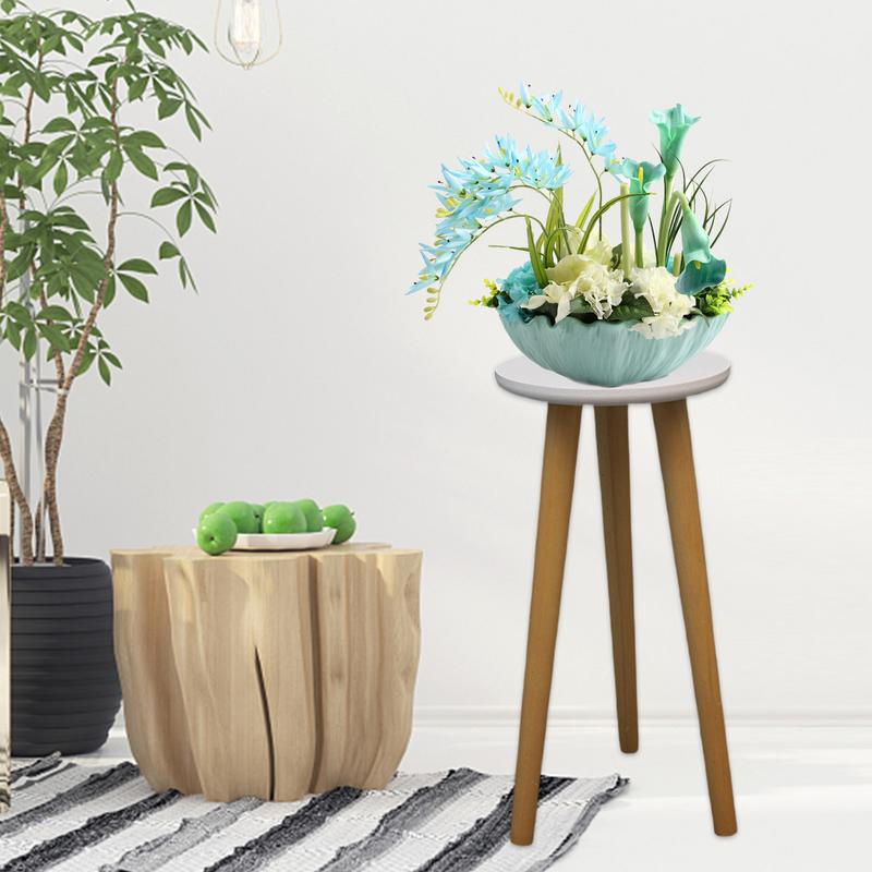 Soporte de madera para maceta  - Bonsai Garden Display Stands reseña y precio