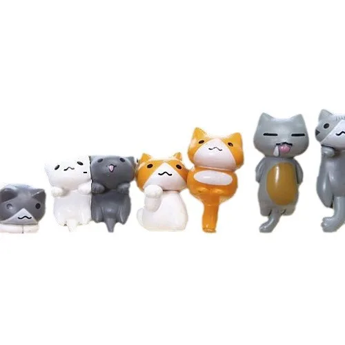 Juego de 6 piezas de gatos de  - First Bonsai Garden reseña y precio
